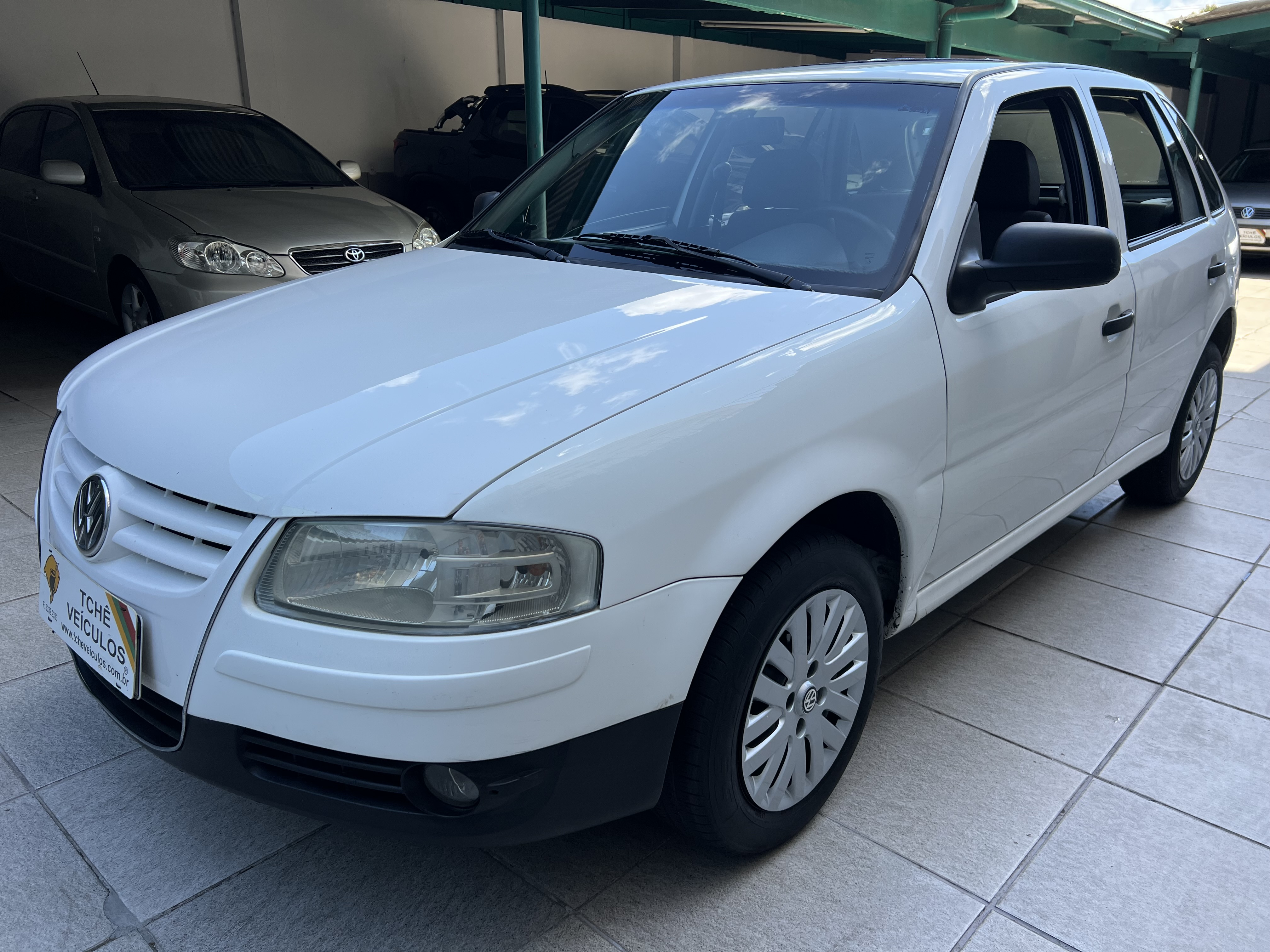 GOL PLUS 2008 1.0 8V 4P. BRANCO-COMPLETO